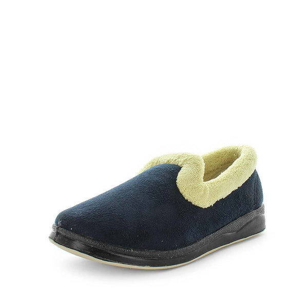 Emille Slippers - Navy