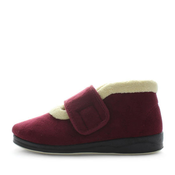 Emee Slippers - Burgundy