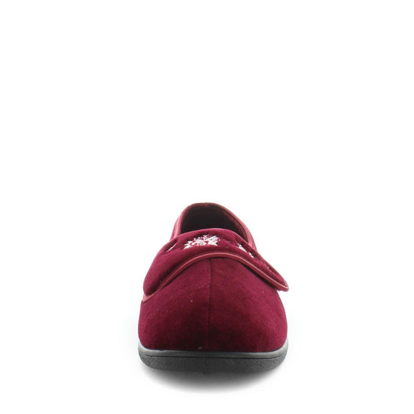 Elsabet III Women's Slippers - Burgundy