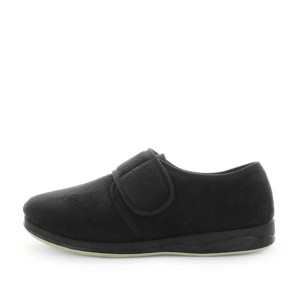 Eli Slippers - Black Suede