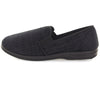 Edword Slippers - Black Embossed