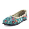 Elgin Slippers - Green Floral