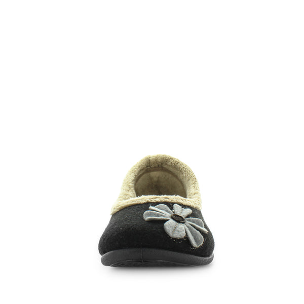 Elgin Slippers - Black