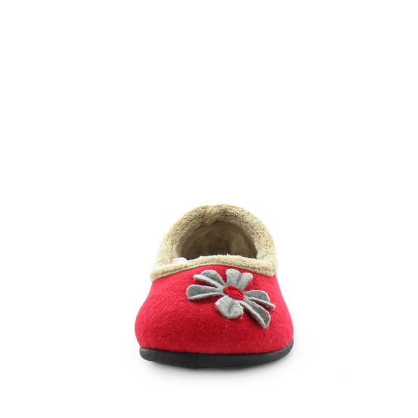 Elgin Slippers - Red