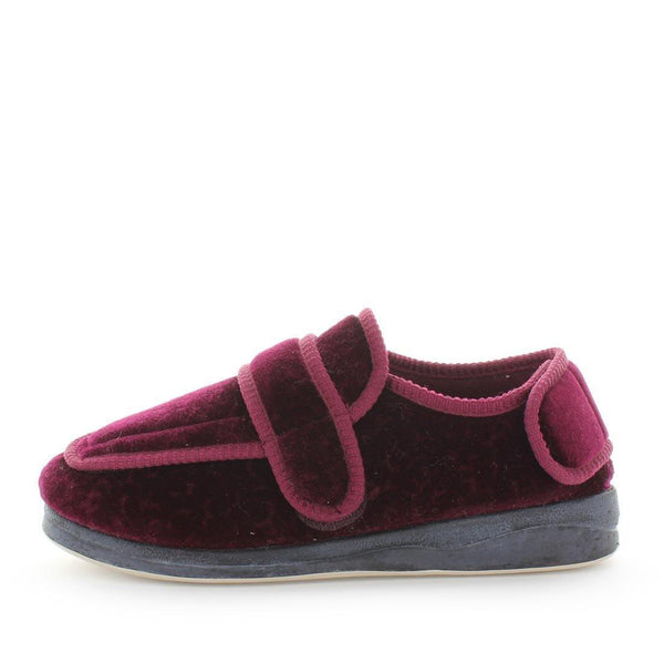Elisa II Slippers - Burgundy