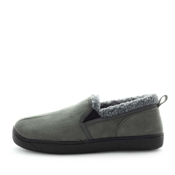 Eliu Slippers - Charcoal Grey
