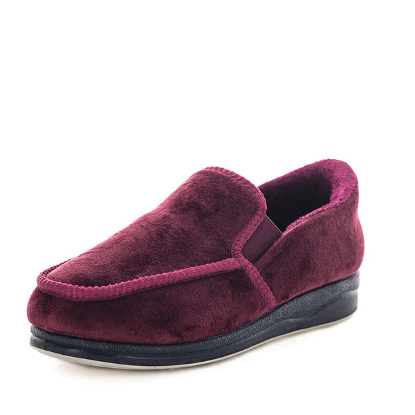 Ember STEPPINS Slippers - Burgundy
