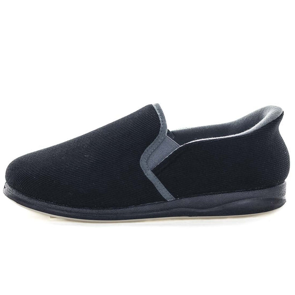 Emerson STEPPINS Slippers - Black/Grey
