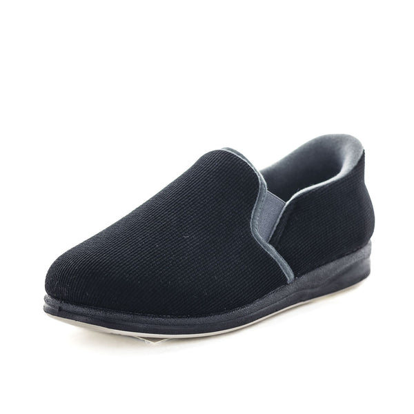 Emerson STEPPINS Slippers - Black/Grey