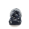Emille Slippers - Black Floral
