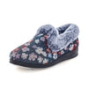 Emille Slippers - Blue Floral