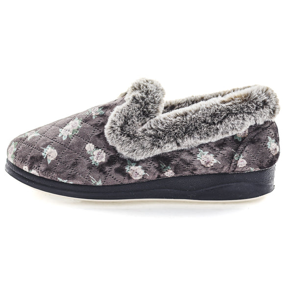 Emille Slippers - Mushroom Floral