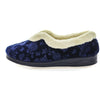 Eriana Slippers - Navy Embossed