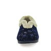 Eriana Slippers - Navy Embossed
