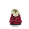 Eriana Slippers - Red Embossed