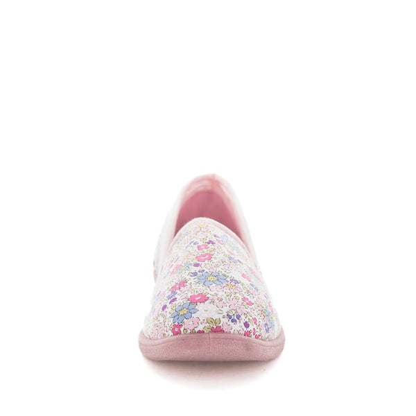 Erica Slippers - Pink Floral
