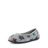 Espera Slippers - Light Grey Embroidery