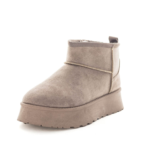 Esra Slippers - Taupe