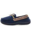 Ezekiel Boat Shoe Slippers - Navy/Tan