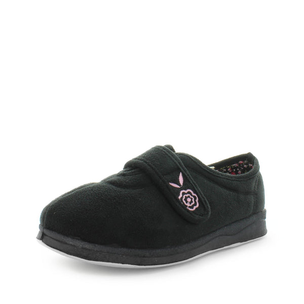 Edythe Slippers - Black