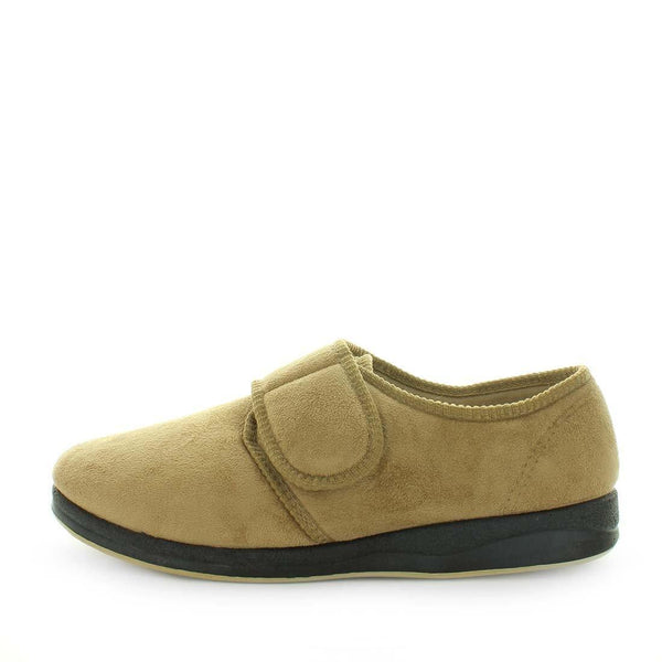 Eli Slippers - Tan Suede
