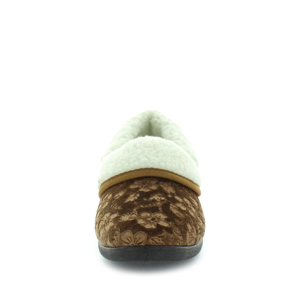 Eba 4 Slippers - Tan Embossed
