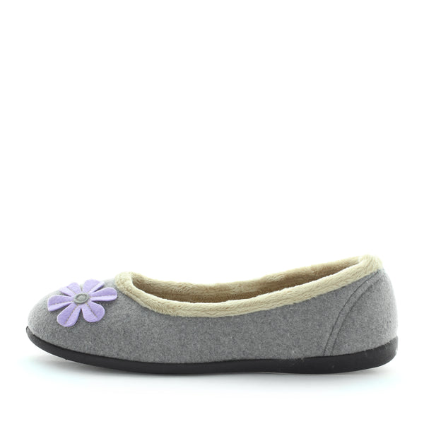 Elgin Slippers - Grey