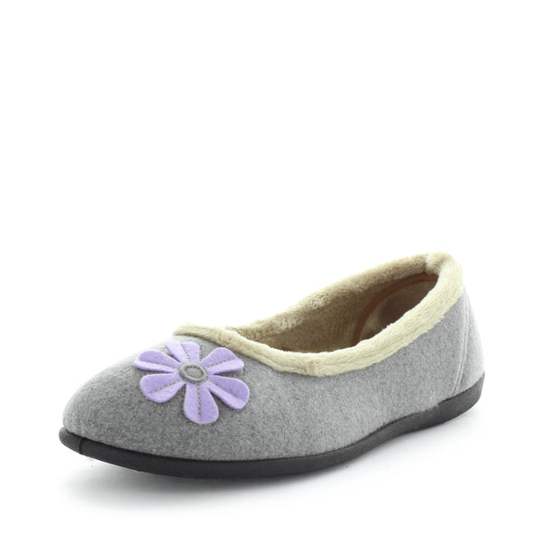 Elgin Slippers - Grey