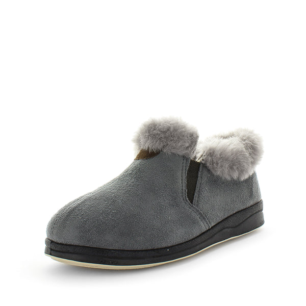 Elivia Bootie Slippers - Grey