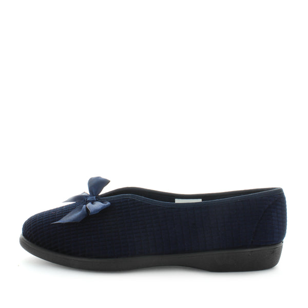 Emilia Slippers - Navy