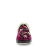 Emille Slippers - Burgundy Embroidery