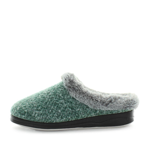 Endy Slippers - Green