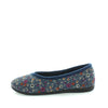 Enila Slippers - Navy Floral