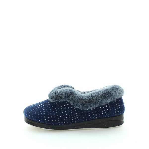 Eriana Slippers - Navy