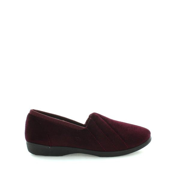 Ethany Slippers - Burgundy