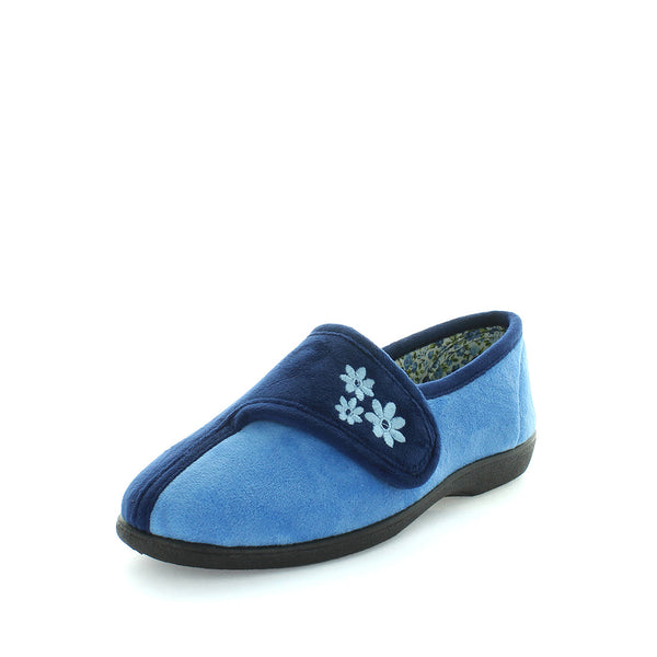 Ezalia Slippers - Navy Blue