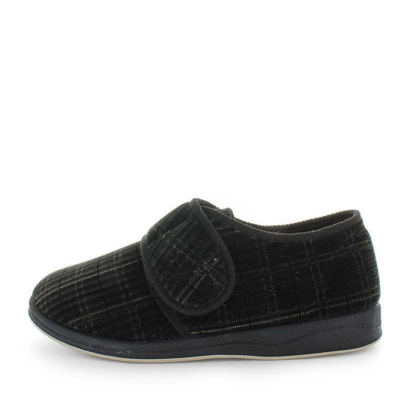 Eli Slippers - Grey Check