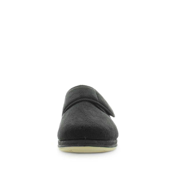 Eli Slippers - Black Suede