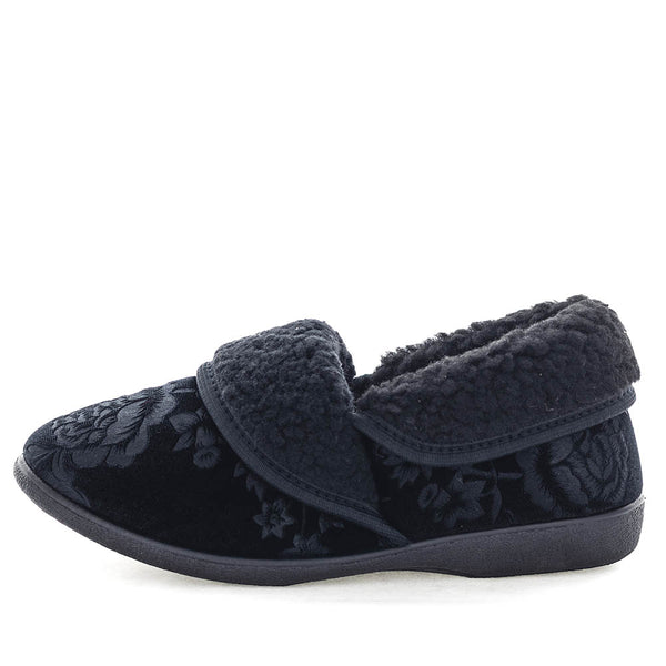 Eba 4 Slippers - Black Print