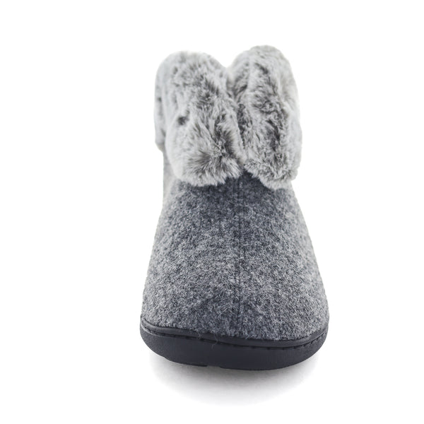 Ebissa Bootie Slippers - Grey