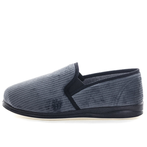Eden Slippers - Grey Waffle