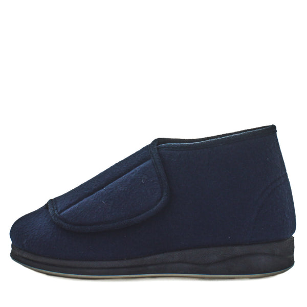 Efran Bootie Slippers - Navy