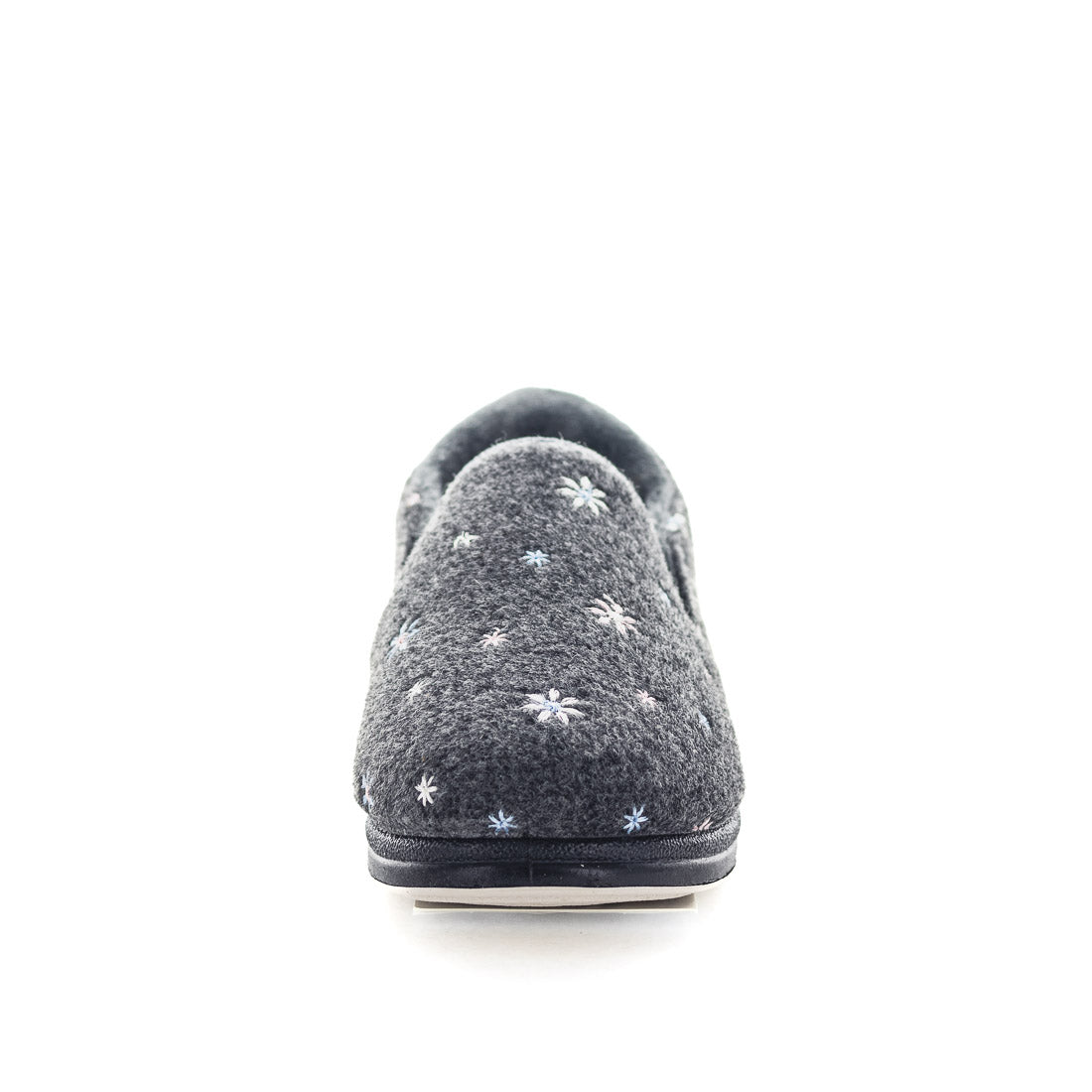 Eleanor STEPPINS Slippers - Grey Flower