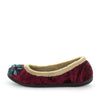 Elgin Slippers - Burgundy