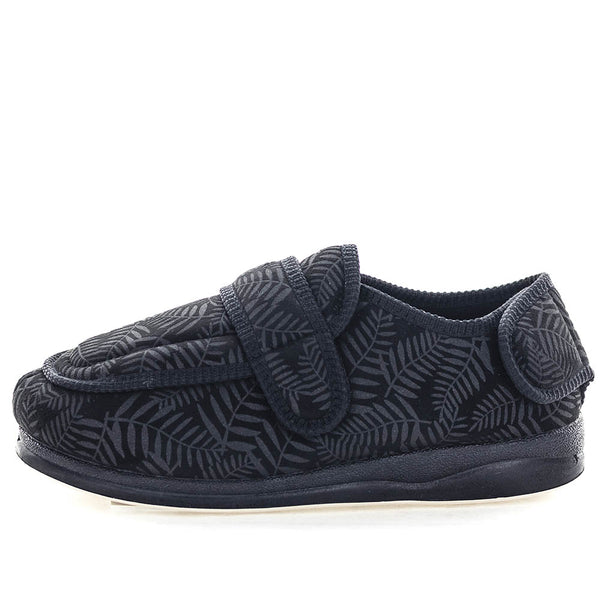 Elisa II Slippers - Black Print