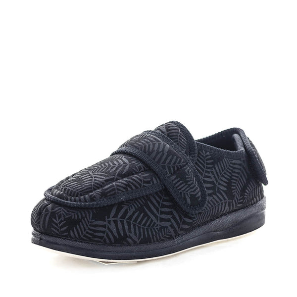 Elisa II Slippers - Black Print