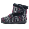 Ellidy Bootie Slippers - Black Multi