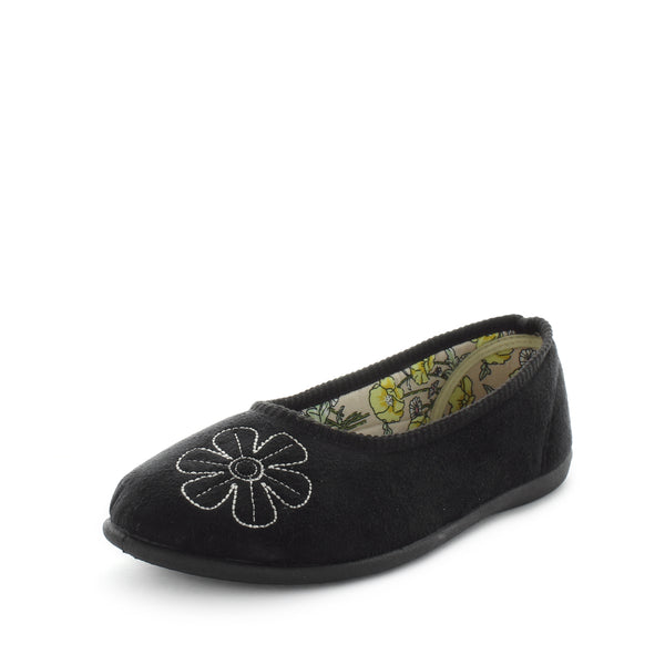 Emaria Slippers - Black