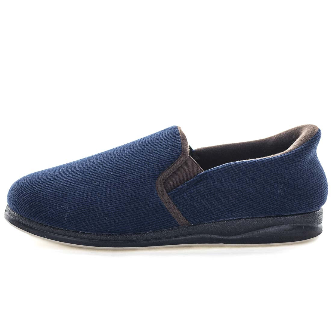 Emerson STEPPINS Slippers - Navy/Brown