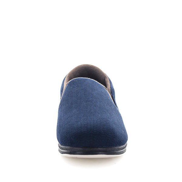 Emerson STEPPINS Slippers - Navy/Brown